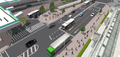 PLATEAU ドライブシミュレータ